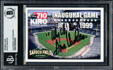 Dave Niehaus Autographed 1999 KIRO 710 Card Seattle Mariners "My Oh My" Beckett BAS #18283503