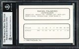 Rafael Palmeiro Autographed 1986 ProCards Card Pittsfield Cubs Vintage Signature Beckett BAS #18283531