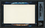 Buck Buchanan Autographed 3x5 Index Card Kansas City Chiefs Beckett BAS #18284368