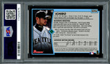Ichiro Suzuki Autographed 2001 Bowman Draft Picks Rookie Card #84 Seattle Mariners PSA 7 Auto Grade Gem Mint 10 PSA/DNA #111292475