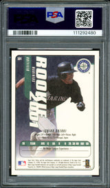 Ichiro Suzuki Autographed 2001 Upper Deck Victory Rookie Card #564 Seattle Mariners PSA 7 Auto Grade Gem Mint 10 PSA/DNA #111292480