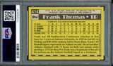 Frank Thomas Autographed 1990 Topps Rookie Card #414 Chicago White Sox PSA 10 Auto Grade Gem Mint 10 PSA/DNA #111292635