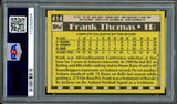 Frank Thomas Autographed 1990 Topps Rookie Card #414 Chicago White Sox PSA 8 Auto Grade Mint 9 PSA/DNA #111292694