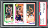 Magic Johnson Autographed 1980-81 Topps Rookie Card Los Angeles Lakers Auto Grade Gem Mint 10 PSA/DNA #42350930