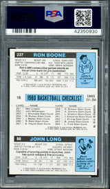 Magic Johnson Autographed 1980-81 Topps Rookie Card Los Angeles Lakers Auto Grade Gem Mint 10 PSA/DNA #42350930
