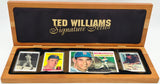 Ted Williams Autographed Porcelain Card Set Boston Red Sox Beckett BAS #AE16687