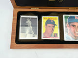 Ted Williams Autographed Porcelain Card Set Boston Red Sox Beckett BAS #AE16687