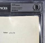 Jackie Robinson Autographed 1956 Greatest Sports Thrill Contract Brooklyn Dodgers Auto Grade Mint 9 Beckett BAS #18284163