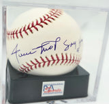 Willie Mays Autographed Official MLB Baseball San Francisco Giants PSA 9 Auto Grade Mint 9 "Say Hey" PSA/DNA #81434780