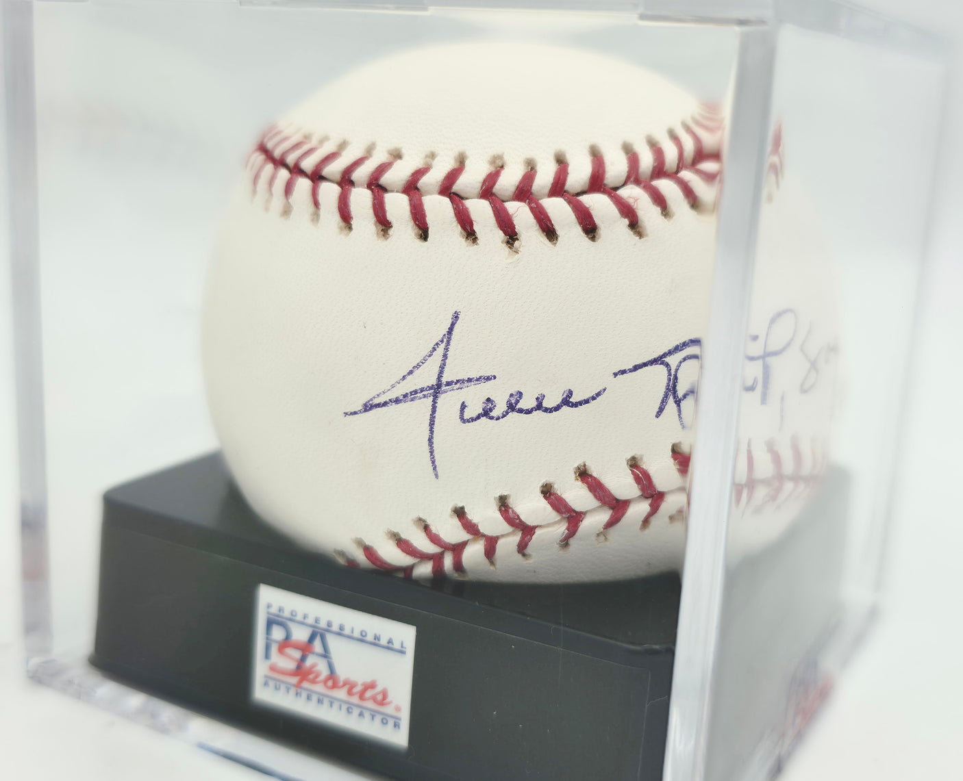 Willie Mays Autographed Official MLB Baseball San Francisco Giants PSA 9 Auto Grade Mint 9 "Say Hey" PSA/DNA #81434781