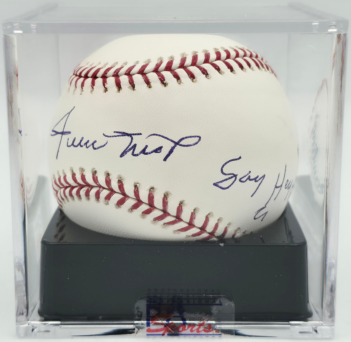 Willie Mays Autographed Official MLB Baseball San Francisco Giants PSA 9 Auto Grade Mint 9 "Say Hey" PSA/DNA #81434784