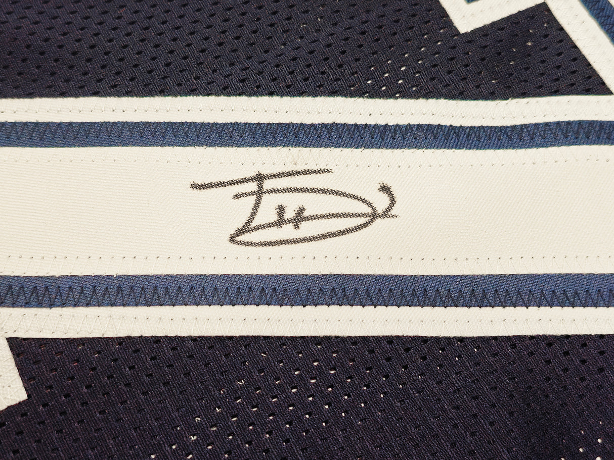 Dallas Cowboys Trevon Diggs Autographed Blue Jersey PSA/DNA Stock #233662