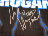 WWE Hulk Hogan Autographed Black Jersey "Hollywood Hogan" Beckett BAS Witness Stock #233368