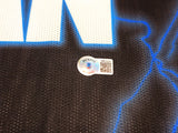 WWE Hulk Hogan Autographed Black Jersey "Hollywood Hogan" Beckett BAS Witness Stock #233368