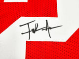 San Francisco 49ers Frank Gore Autographed Red Jersey JSA Stock #233380