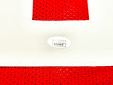 San Francisco 49ers Frank Gore Autographed Red Jersey JSA Stock #233380
