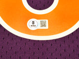 Phoenix Suns Steve Nash Autographed Purple Authentic Mitchell & Ness 2005-06 Hardwood Classic Swingman Jersey Size XL Beckett BAS Witness Stock #233680