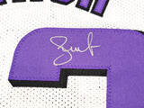 Phoenix Suns Steve Nash Autographed White Jersey Beckett BAS Witness Stock #233676