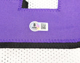 Phoenix Suns Steve Nash Autographed White Jersey Beckett BAS Witness Stock #233676