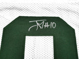 Green Bay Packers Jordan Love Autographed White Jersey Beckett BAS Witness Stock #232821