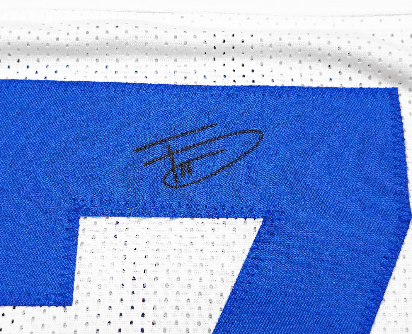 Dallas Cowboys Trevon Diggs Autographed White Jersey PSA/DNA Stock #233666
