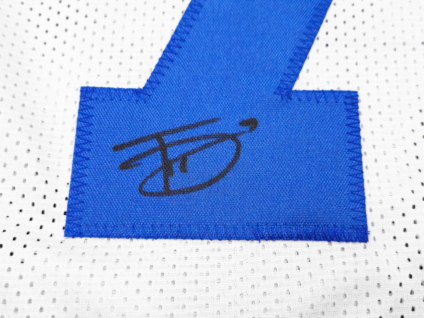 Dallas Cowboys Trevon Diggs Autographed White Jersey PSA/DNA Stock #233668