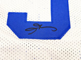 Philadelphia 76ers Allen Iverson Autographed White All Star Jersey Beckett BAS Witness Stock #233363