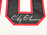 Christmas Vacation Chevy Chase Autographed White Jersey Griswold Beckett BAS QR Stock #233372