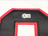 Christmas Vacation Chevy Chase Autographed White Jersey Griswold Beckett BAS QR Stock #233372