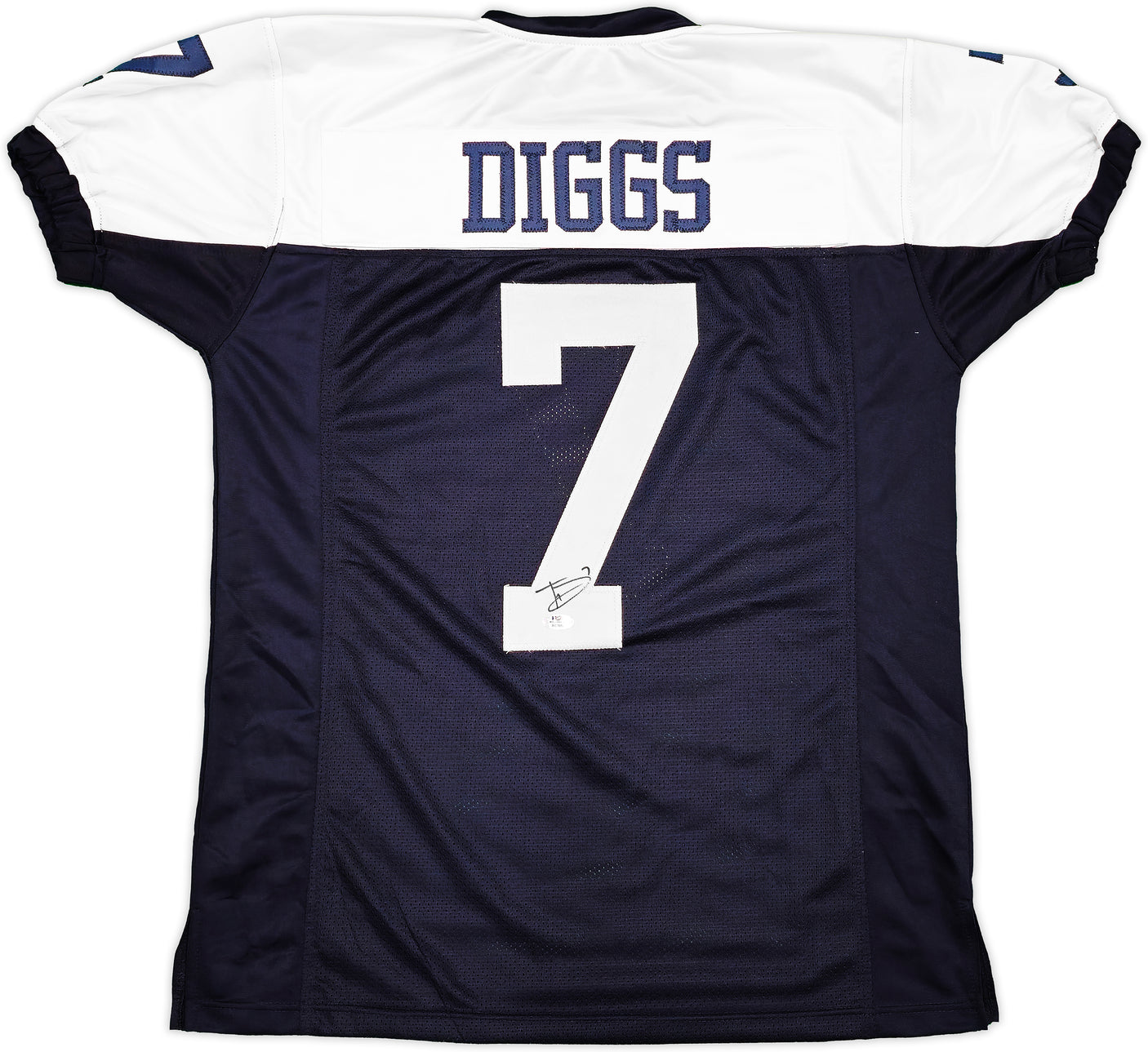 Dallas Cowboys Trevon Diggs Autographed Blue & White Jersey PSA/DNA Stock #233658