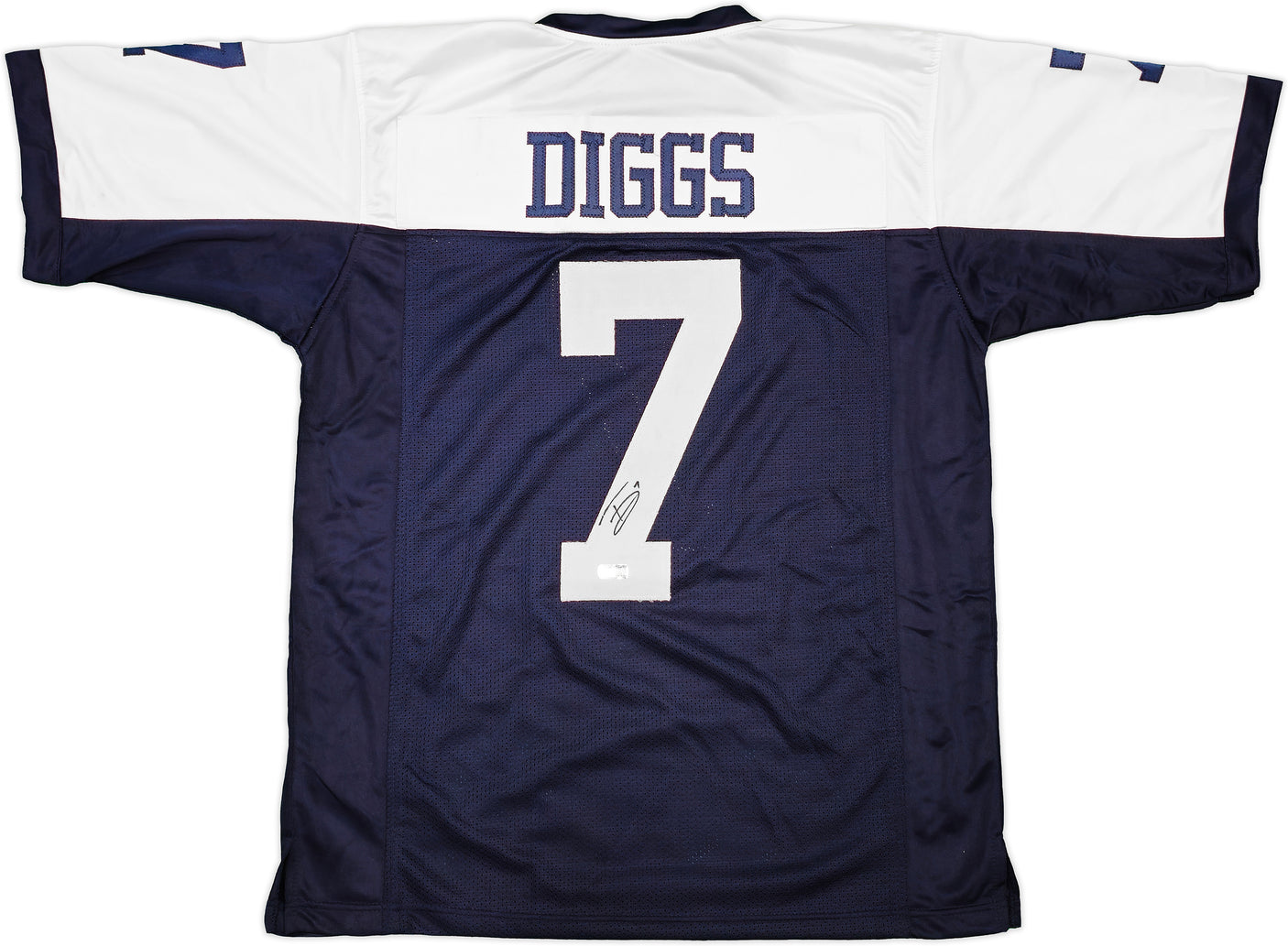 Dallas Cowboys Trevon Diggs Autographed Blue & White Jersey TriStar Stock #233660
