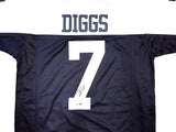 Dallas Cowboys Trevon Diggs Autographed Blue & White Jersey TriStar Stock #233660