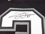 Chicago White Sox Frank Thomas Autographed Black Jersey Beckett BAS Witness Stock #233373