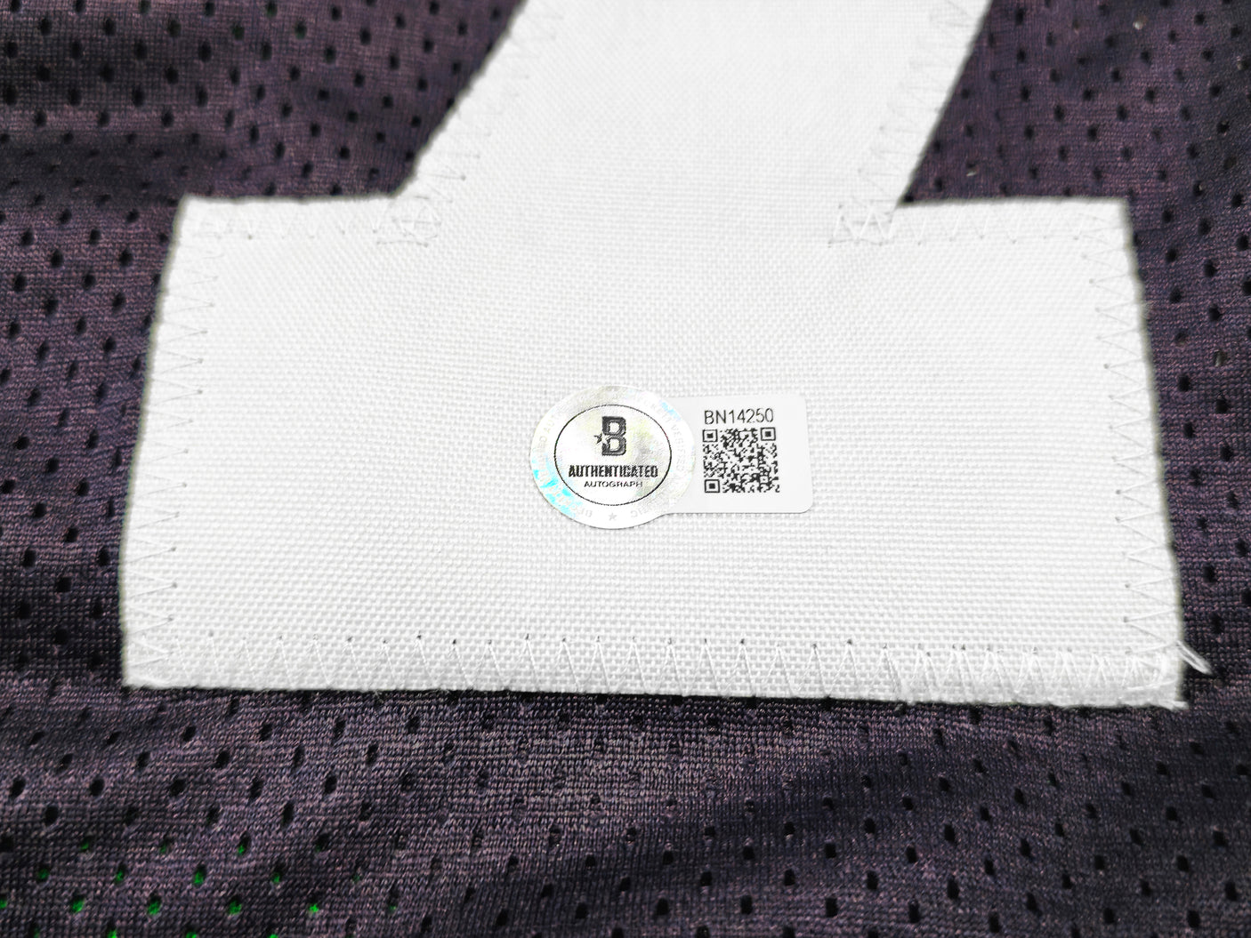 Dallas Cowboys Trevon Diggs Autographed Blue & White Jersey Beckett BAS QR Stock #233689