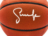 Steve Nash Autographed Composite Leather Phoenix Suns Logo Basketball Beckett BAS Witness Stock #233672