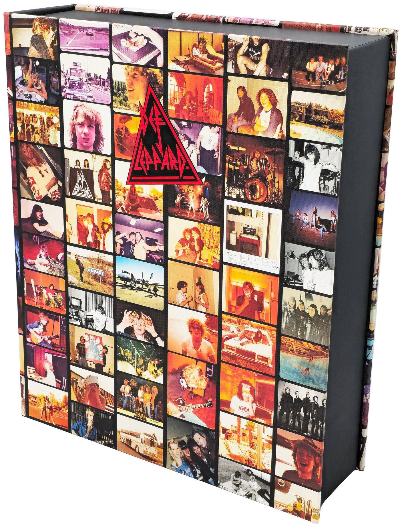 Def Leppard Autographed 'Definitely Genesis Publications' Book #/1500 Signed By All 5 Members Beckett BAS QR Stock #230668