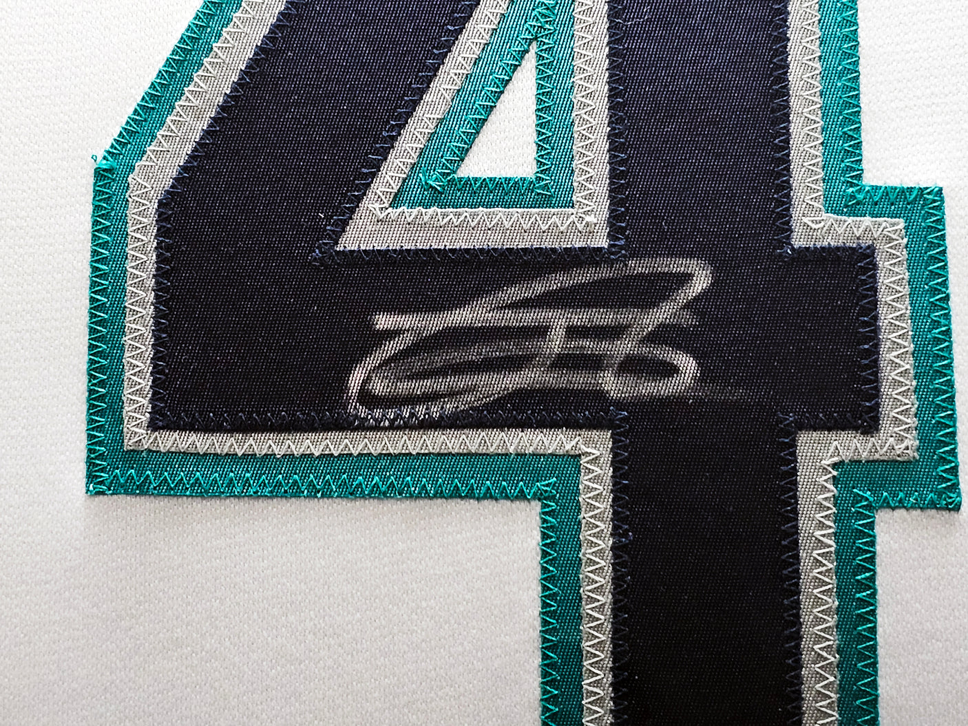 Seattle Mariners Julio Rodriguez Autographed Framed White Jersey JSA Stock #218627