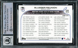 Vladimir Guerrero Jr. Autographed 2022 Topps Card #329 Toronto Blue Jays Auto Grade Gem Mint 10 Beckett BAS Stock #218656