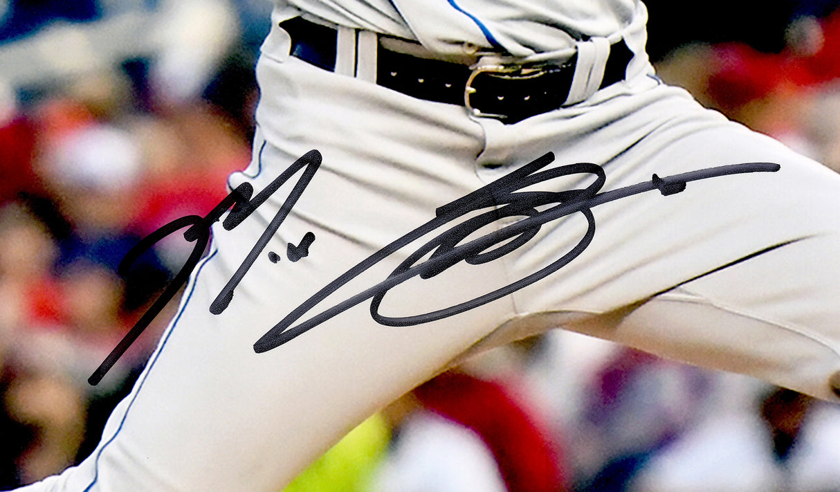 Max Scherzer Autographed 16x20 Photo New York Mets Fanatics & MLB Holo Stock #233354