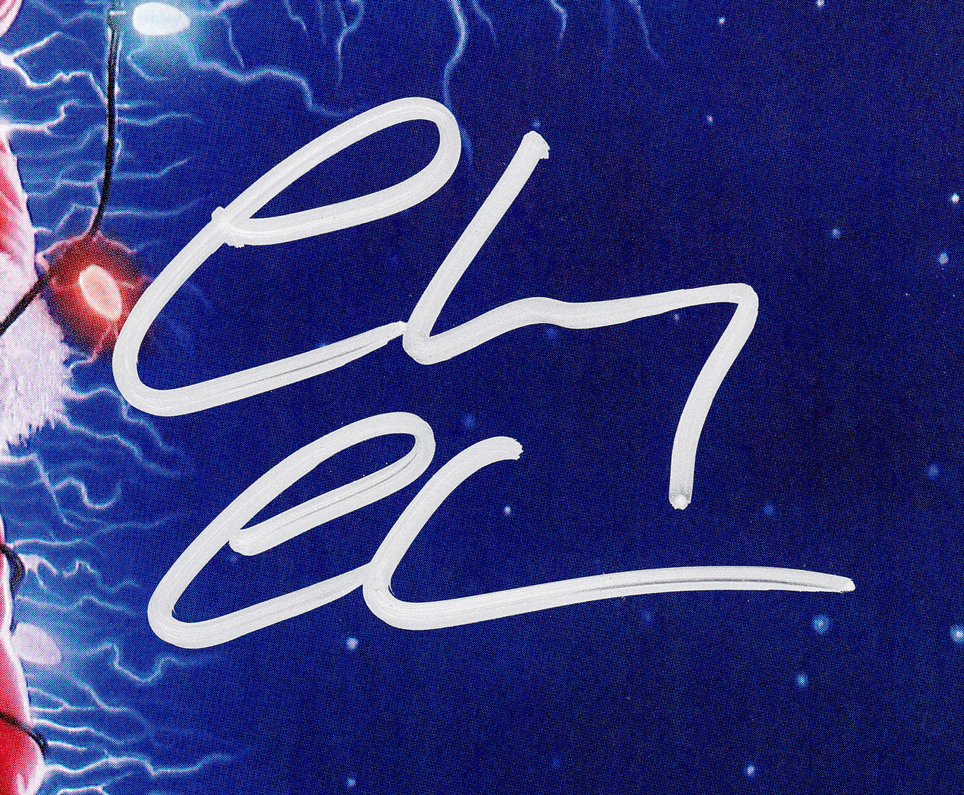 Chevy Chase Autographed 11x17 Christmas Vacation Movie Poster Clark Griswold Beckett BAS Witness Stock #236576