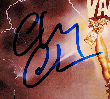 Chevy Chase Autographed Warner Bros 11x17 European Vacation Movie Poster Beckett BAS Witness Stock #233723