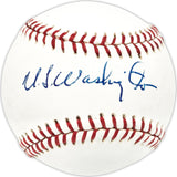 U.L. Washington Autographed Official League Baseball Kansas City Royals, Pittsburgh Pirates Beckett BAS QR #BN13255