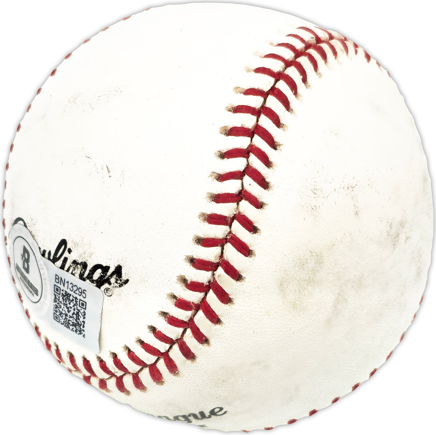 Joe Hauser Autographed Official League Baseball Baltimore Orioles, Oakland A's "1933 69 HR" Beckett BAS QR #BN13295