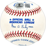 Ken Hamlin Autographed Official AL Baseball Washington Senators Beckett BAS QR #BN13166