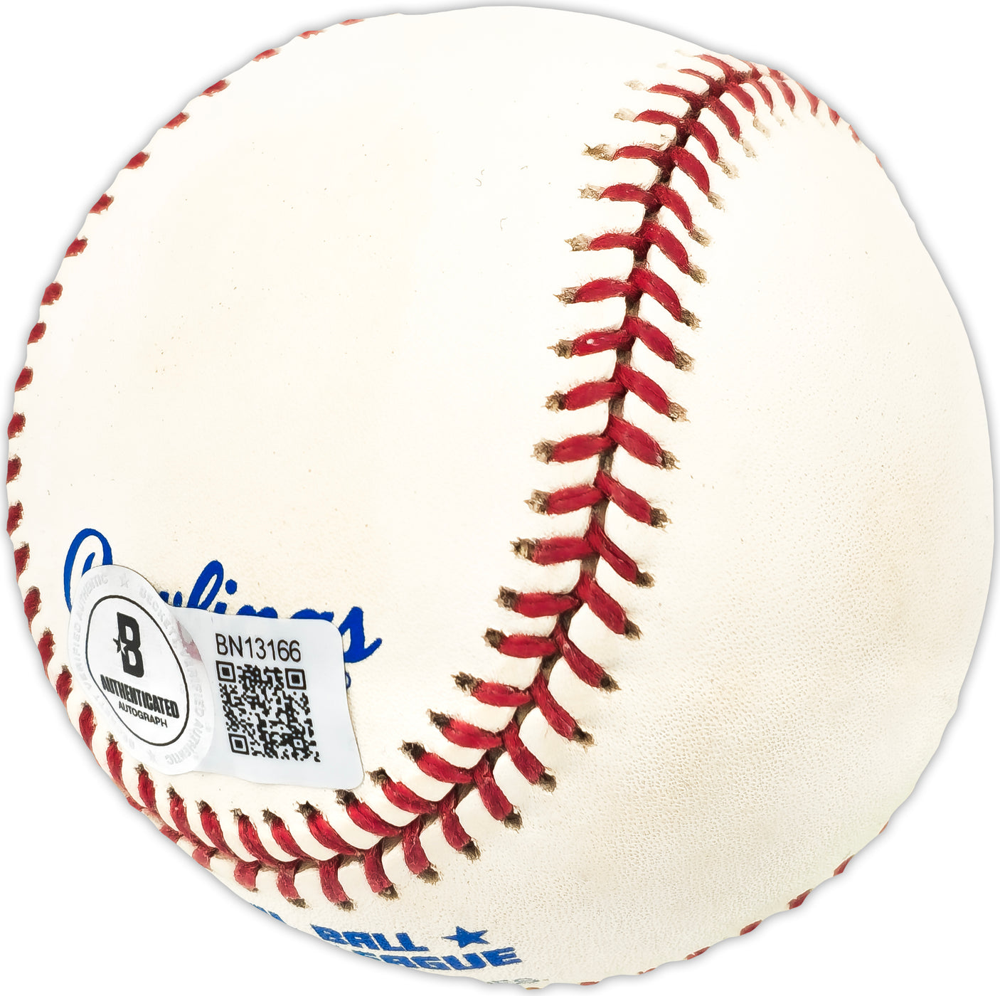 Ken Hamlin Autographed Official AL Baseball Washington Senators Beckett BAS QR #BN13166