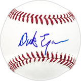 Dick Egan Autographed Official MLB Baseball Detroit Tigers Beckett BAS QR #BN13172