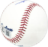 Rick Herrscher Autographed Official MLB Baseball New York Mets Beckett BAS QR #BN13180