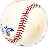 Benny McCoy Autographed Official AL Baseball Tigers, Phil. A's Beckett BAS QR #BN13187