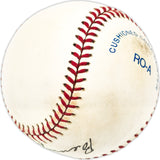 Benny McCoy Autographed Official AL Baseball Tigers, Phil. A's Beckett BAS QR #BN13187
