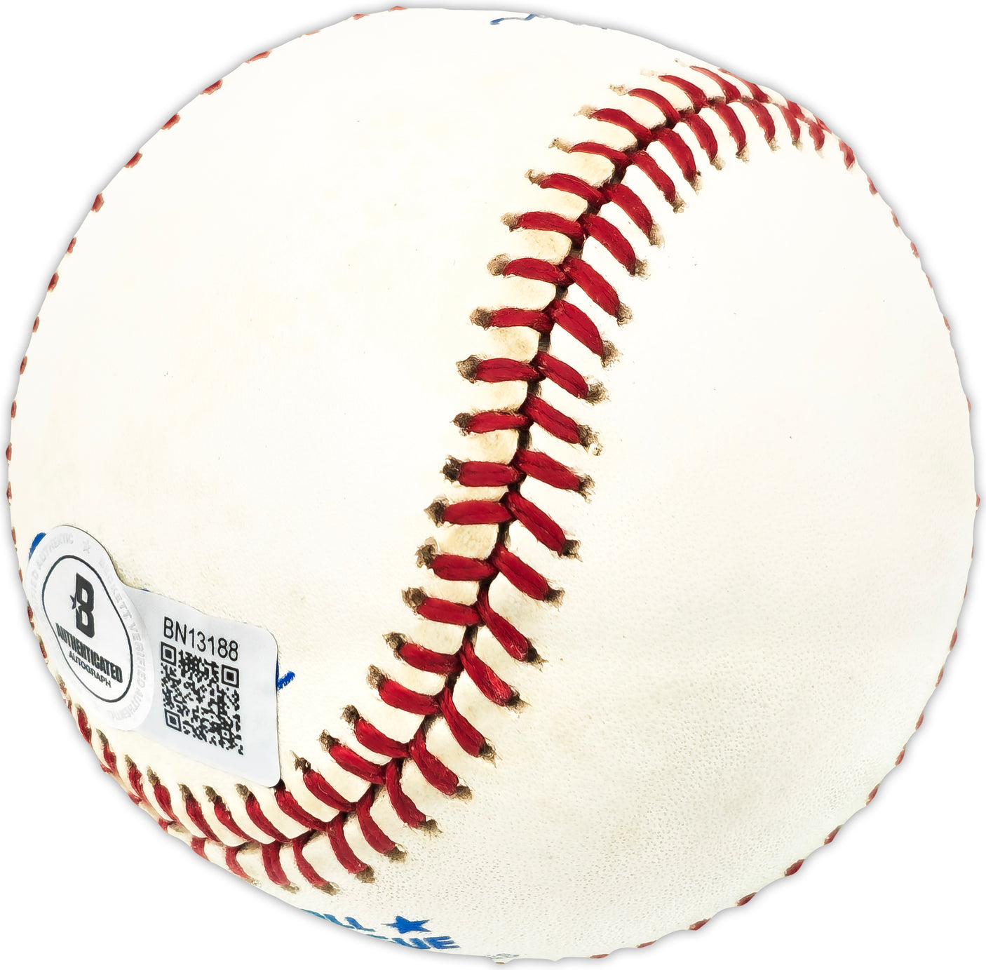 Joe Tipton Autographed Official AL Baseball Cleveland Indians, Chicago White Sox Beckett BAS QR #BN13188